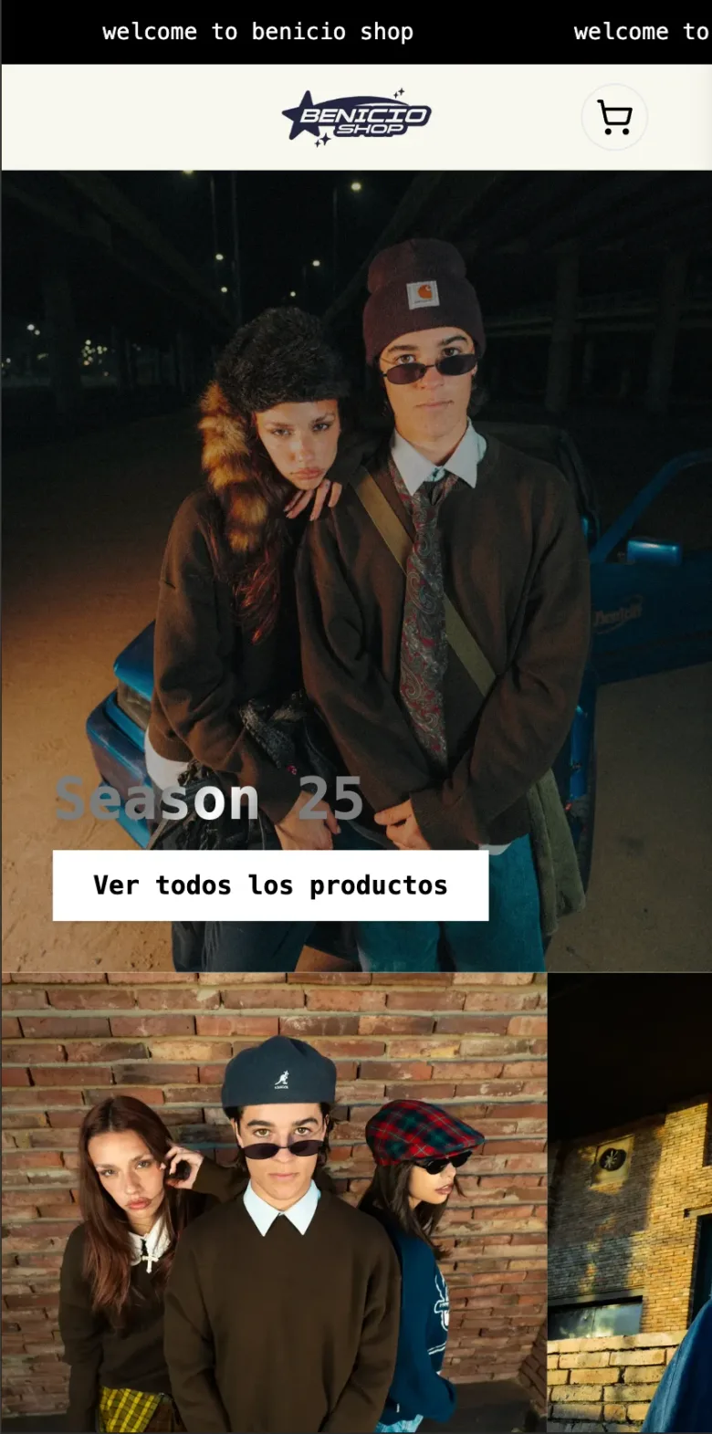 BenicioShop en el celular
