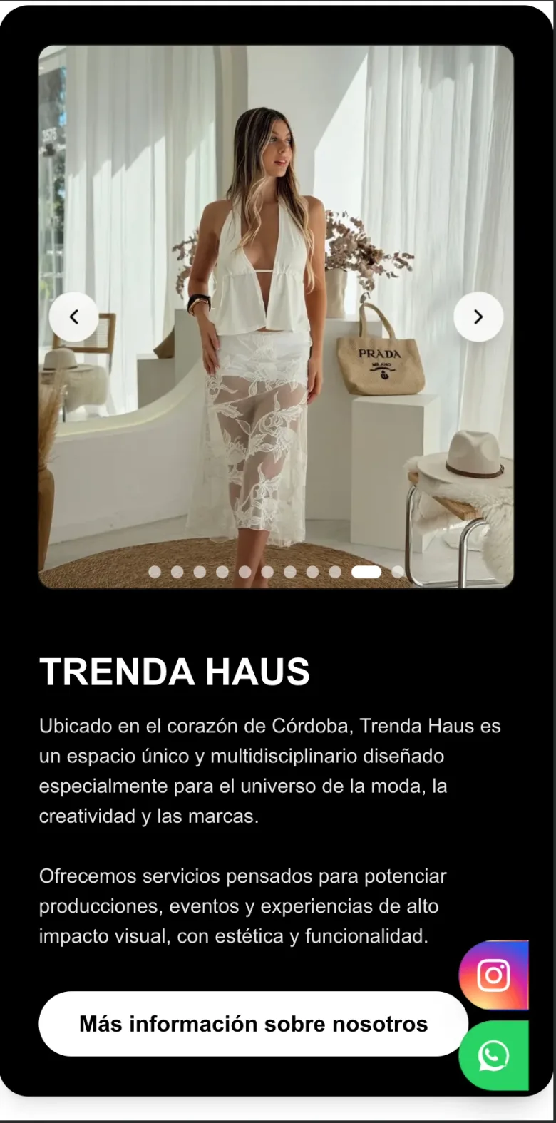 TrendaHaus en el celular